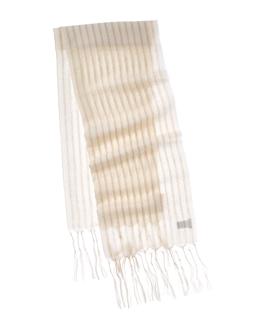 Brunello Cucinelli Brunello Cucinelli Wool & Linen-Blend Scarf
