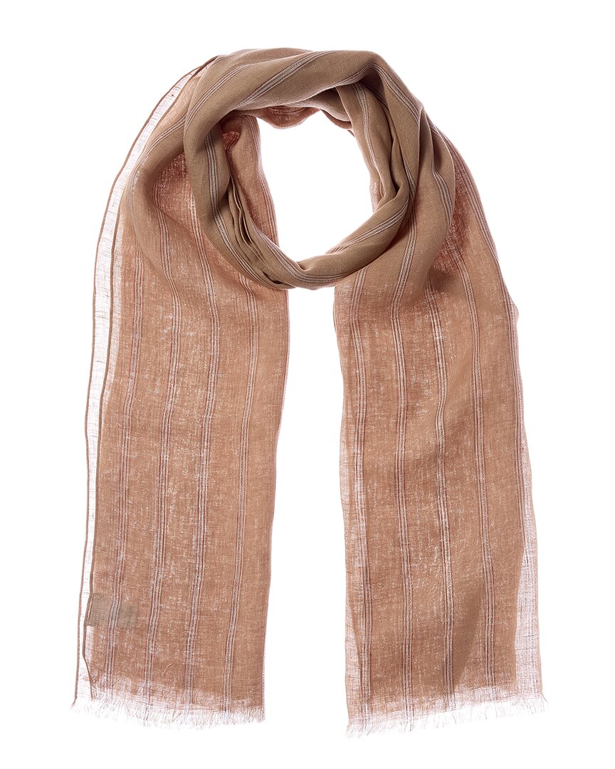 Brunello Cucinelli Linen-Blend Scarf