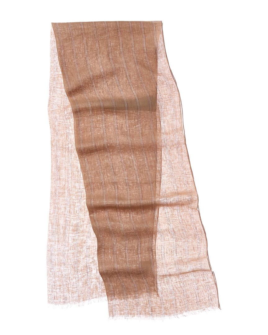 Brunello Cucinelli Linen-Blend Scarf