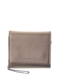 Brunello Cucinelli Brunello Cucinelli Leather Wallet On Chain