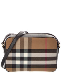 Burberry Burberry Canvas & Leather Camera Bag