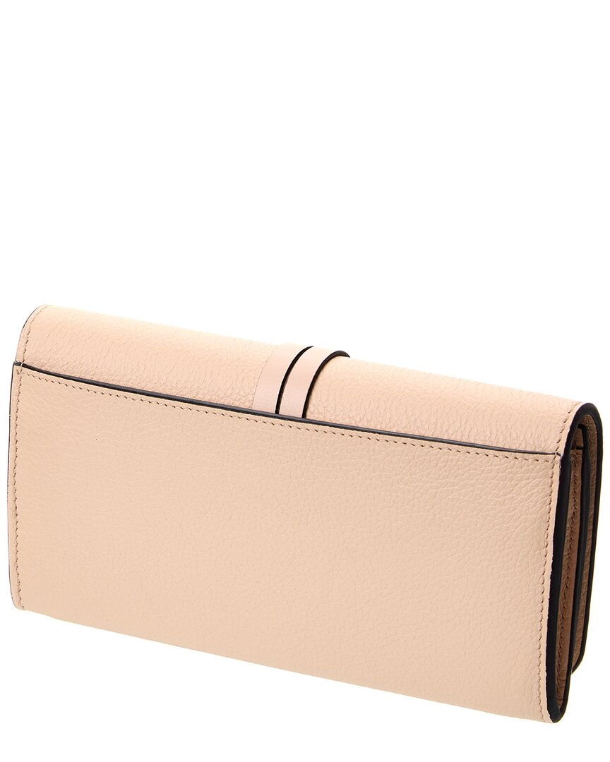 Chloé Alphabet Leather Continental Wallet