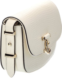 Jimmy Choo Jimmy Choo Lizard-Embossed Leather Crossbody