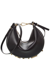 FENDI Fendi Fendigraphy Mini Leather Hobo Bag