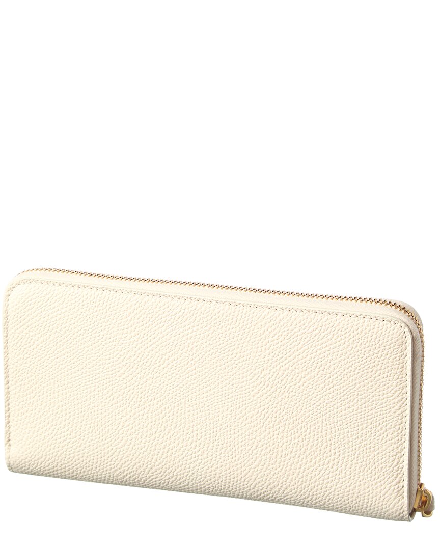 Valentino Valentino Vlogo Leather Ziparound Wallet