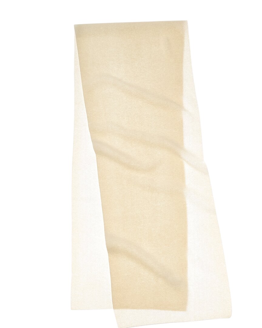 Sofia Cashmere Sofiacashmere Full Needle Rib Wool & Cashmere-Blend Scarf