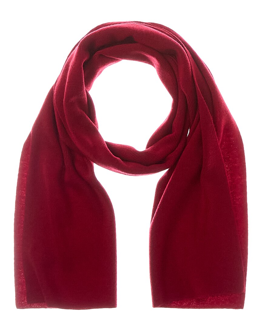 Sofia Cashmere Sofiacashmere Full Needle Rib Wool & Cashmere-Blend Scarf