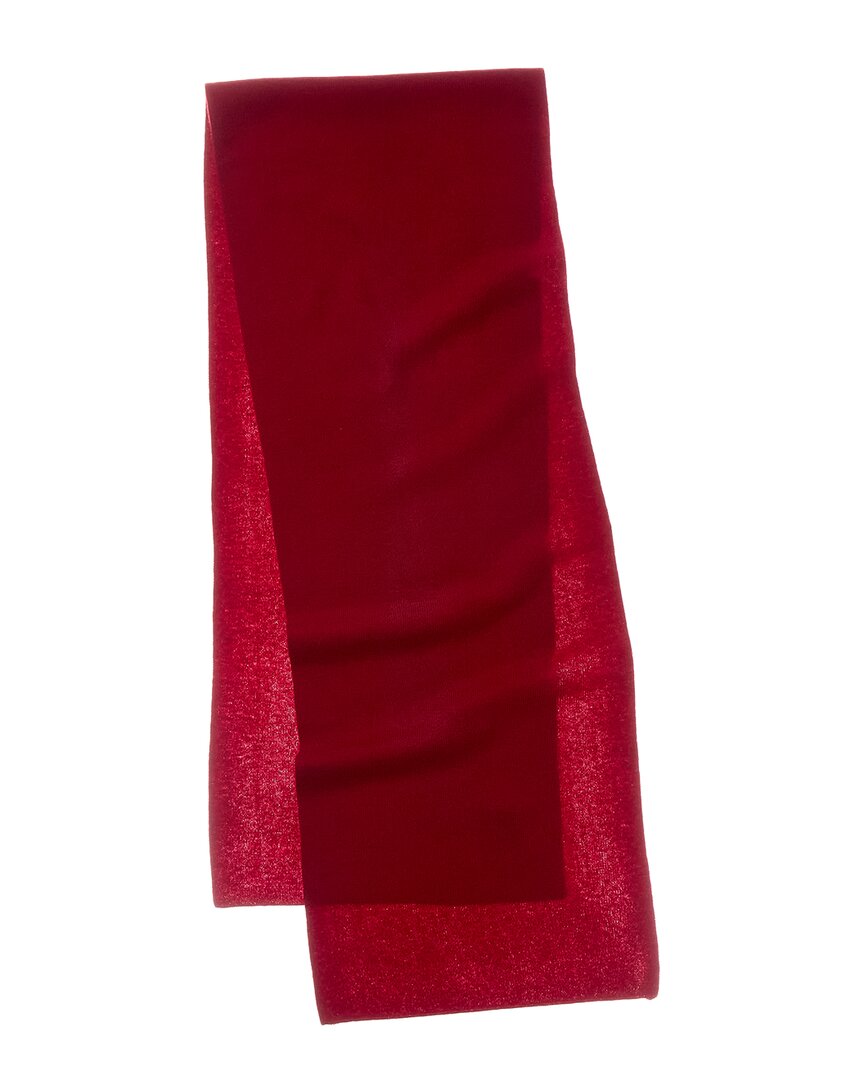Sofia Cashmere Sofiacashmere Full Needle Rib Wool & Cashmere-Blend Scarf