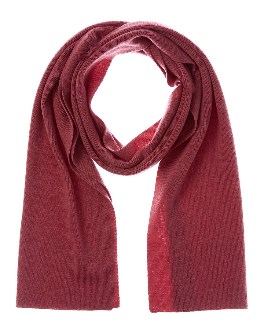 Sofia Cashmere Sofiacashmere Full Needle Rib Wool & Cashmere-Blend Scarf