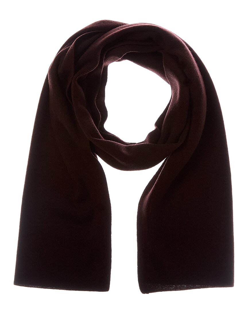 Sofia Cashmere Sofiacashmere Full Needle Rib Wool & Cashmere-Blend Scarf