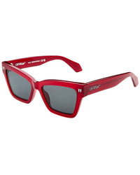 Off-White™ Unisex Cincinnati 54Mm Sunglasses Red