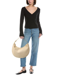 CELINE Celine Lulu Large Leather Hobo Bag