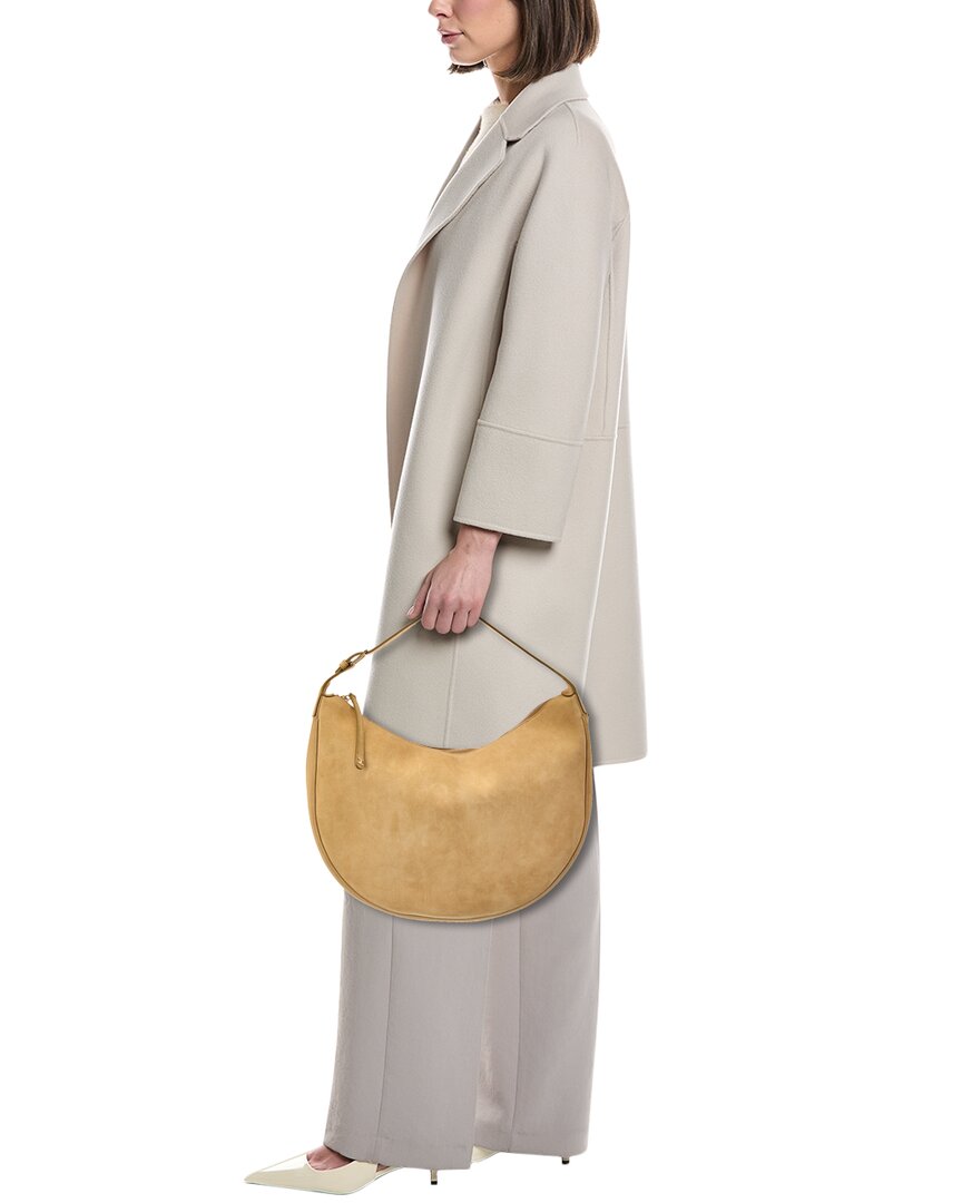 CELINE Celine Lulu Large Suede Hobo Bag