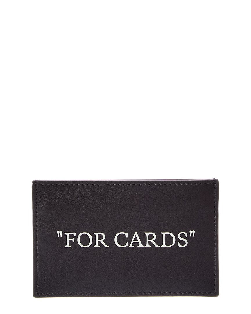 Off-White™ Quote Bookish Card Case