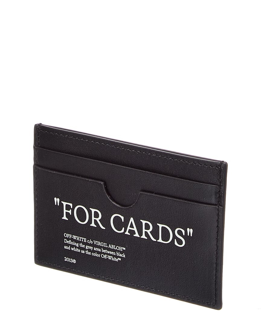 Off-White™ Quote Bookish Card Case