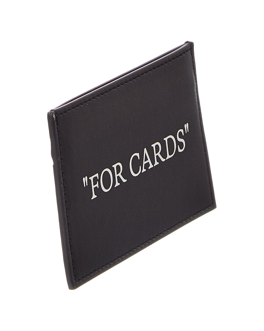 Off-White™ Quote Bookish Card Case