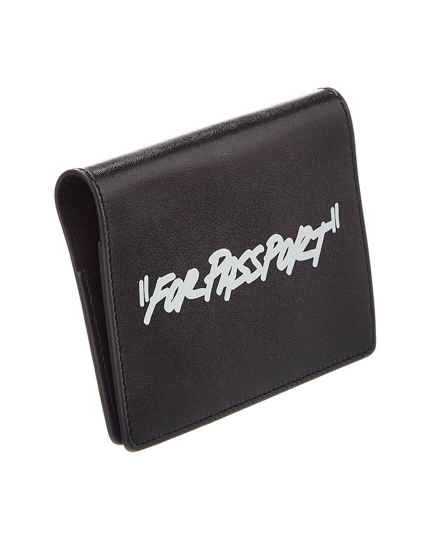 Off-White™ Off-White™ Quote Passport Holder
