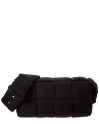 Bottega Veneta Bottega Veneta Maxi Intrecciato Canvas Shoulder Bag