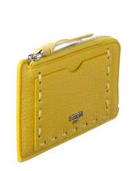 FENDI Fendi Peekaboo Leather Card Holder