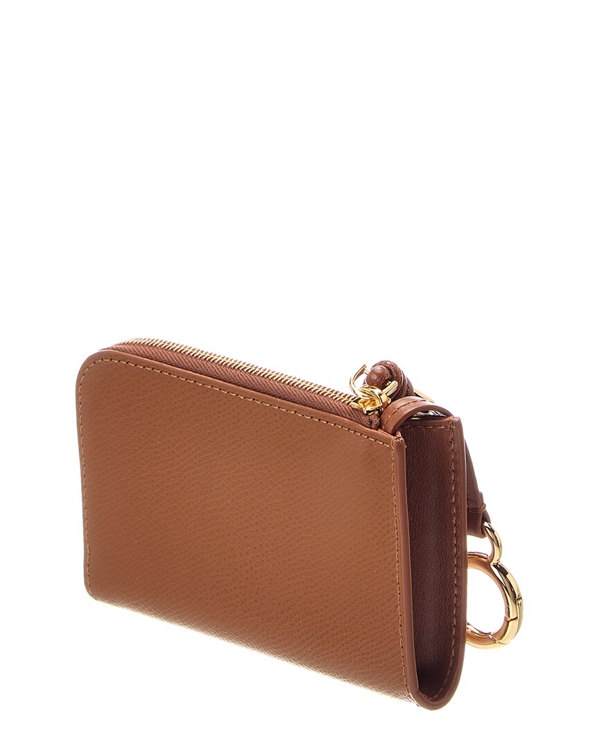 FENDI Fendi Ff Diamond Leather Coin Purse