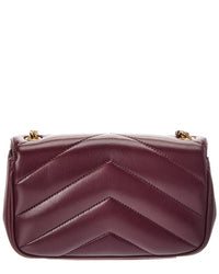 Saint Laurent Saint Laurent Loulou Mini Leather Crossbody