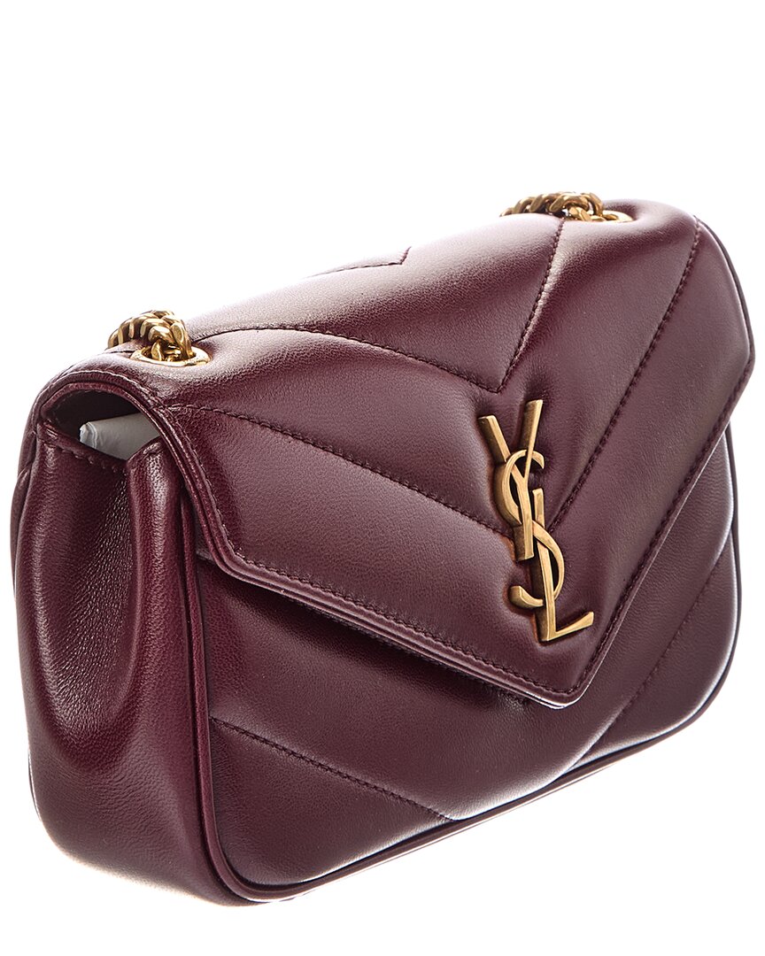 Saint Laurent Saint Laurent Loulou Mini Leather Crossbody