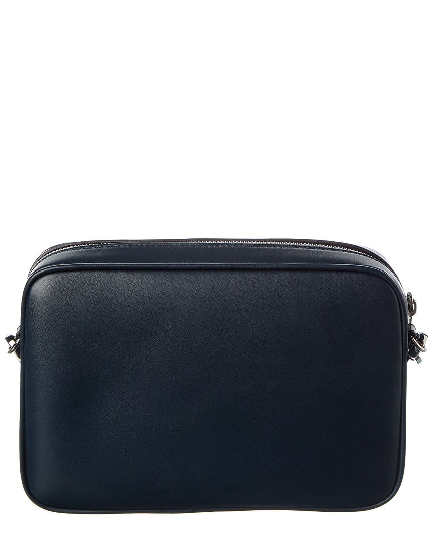 FENDI Fendi Diagonal Ff Leather Camera Bag