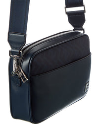 FENDI Fendi Diagonal Ff Leather Camera Bag