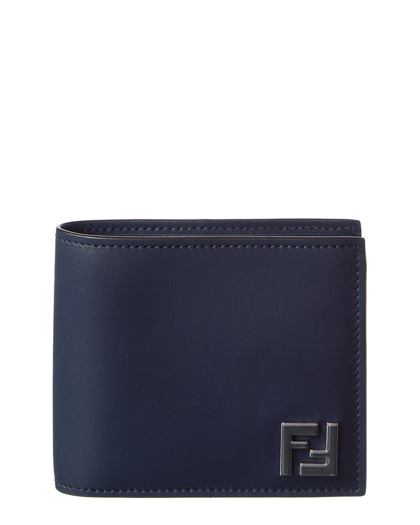 FENDI Fendi Ff Squared Leather Card Case