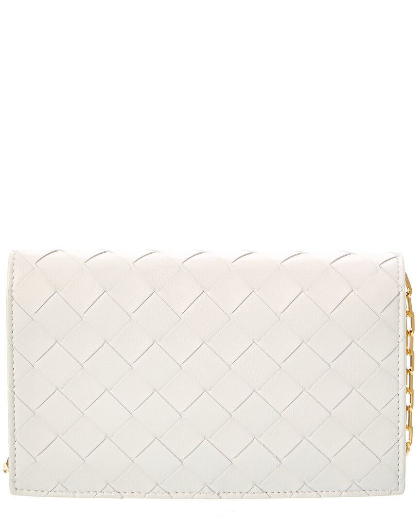 Bottega Veneta Bottega Veneta Intrecciato Mini Intrecciato Leather Wallet On Chain