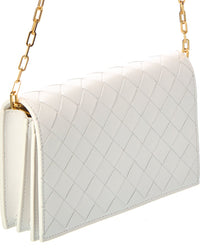 Bottega Veneta Bottega Veneta Intrecciato Mini Intrecciato Leather Wallet On Chain