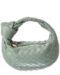 Bottega Veneta Bottega Veneta Jodie Mini Intrecciato Leather Hobo Bag
