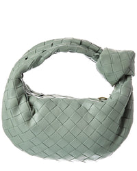 Bottega Veneta Bottega Veneta Jodie Mini Intrecciato Leather Hobo Bag