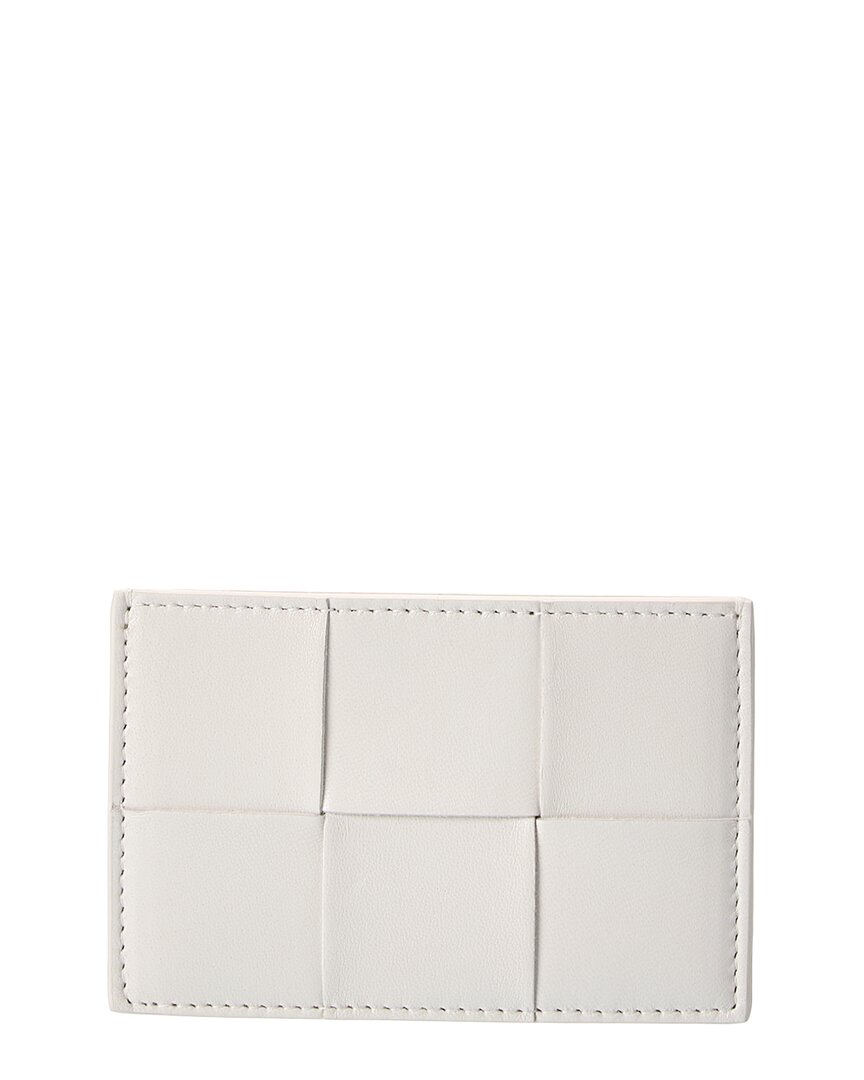 Bottega Veneta Bottega Veneta Cassette Maxi Intrecciato Leather Card Case