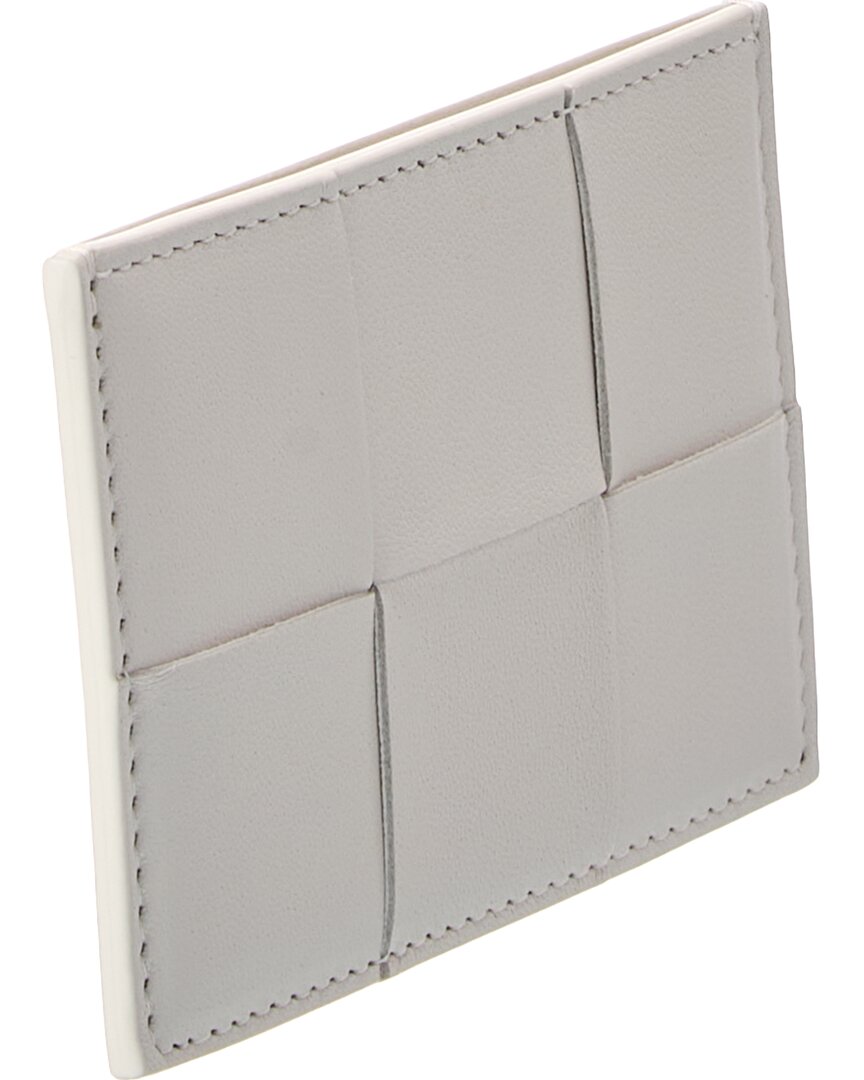 Bottega Veneta Bottega Veneta Cassette Maxi Intrecciato Leather Card Case