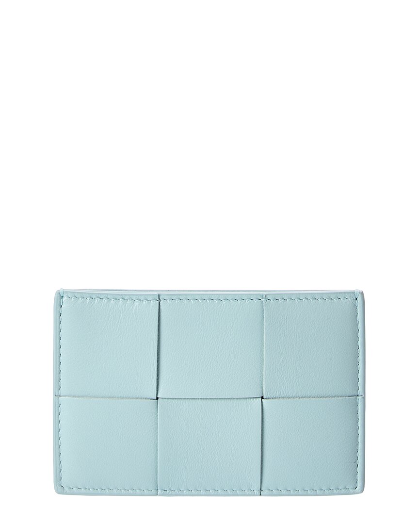 Bottega Veneta Bottega Veneta Cassette Maxi Intrecciato Leather Card Case