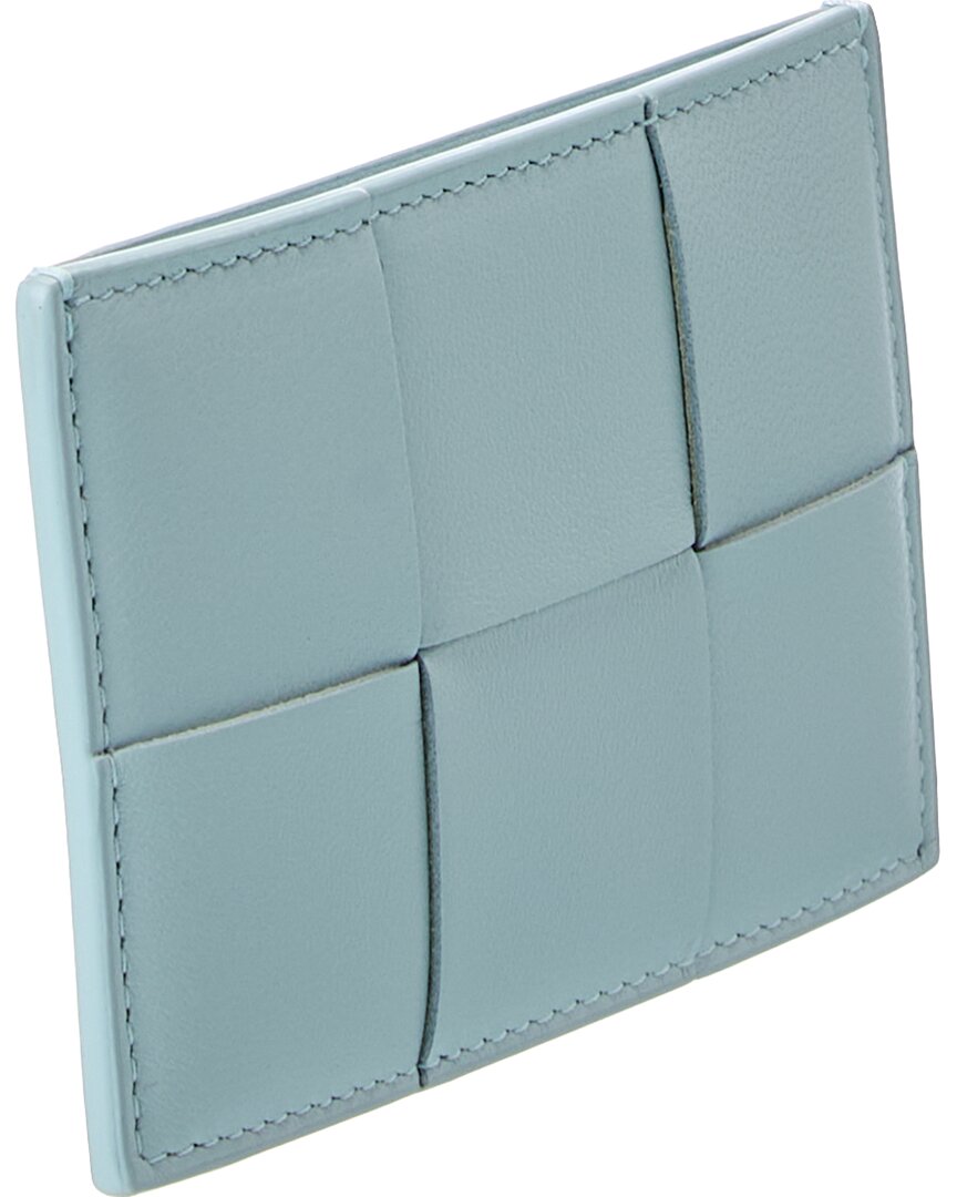 Bottega Veneta Bottega Veneta Cassette Maxi Intrecciato Leather Card Case