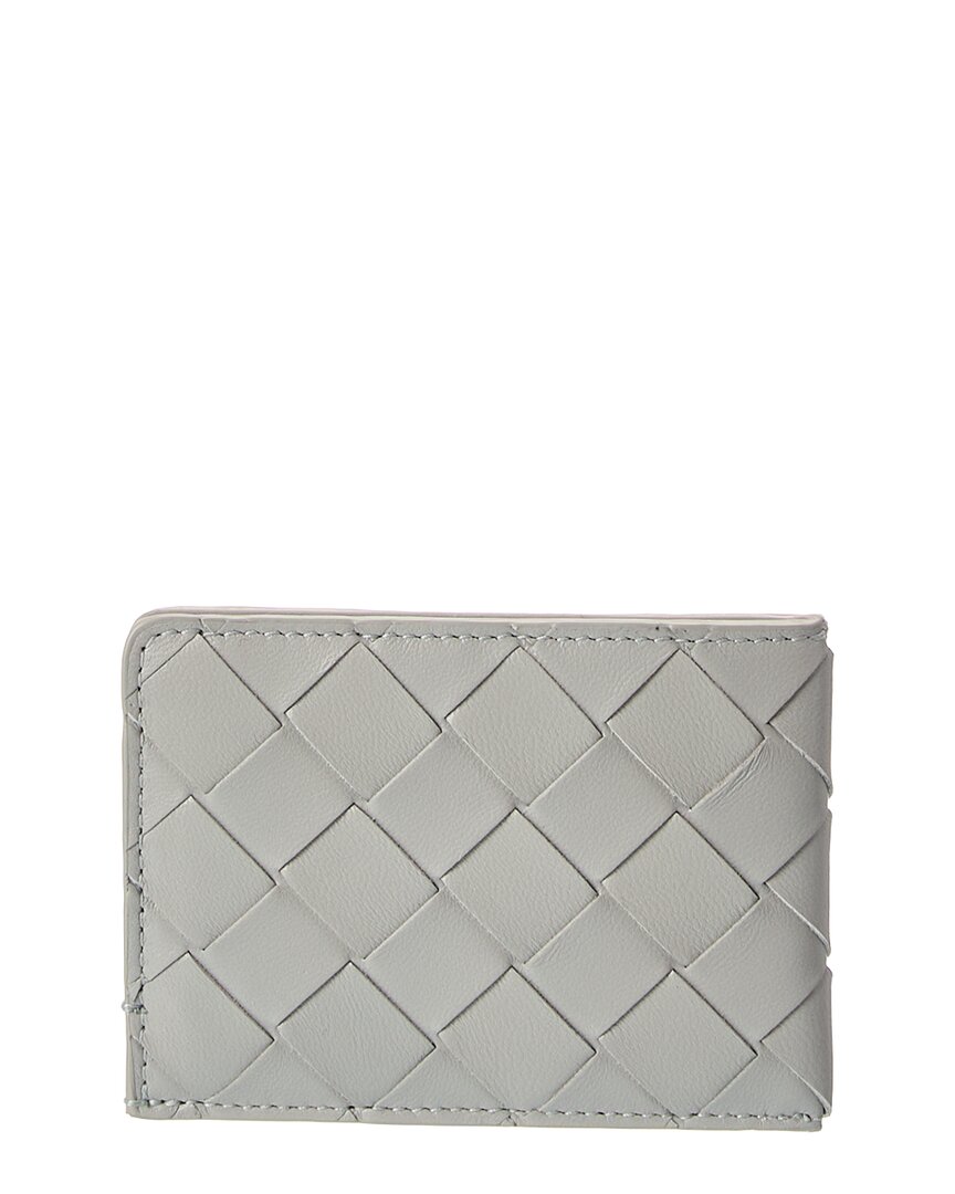 Bottega Veneta Bottega Veneta Fold Intrecciato Leather Card Case