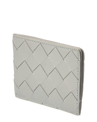 Bottega Veneta Bottega Veneta Fold Intrecciato Leather Card Case