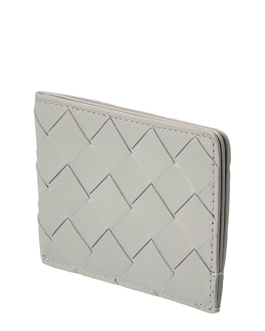 Bottega Veneta Bottega Veneta Fold Intrecciato Leather Card Case