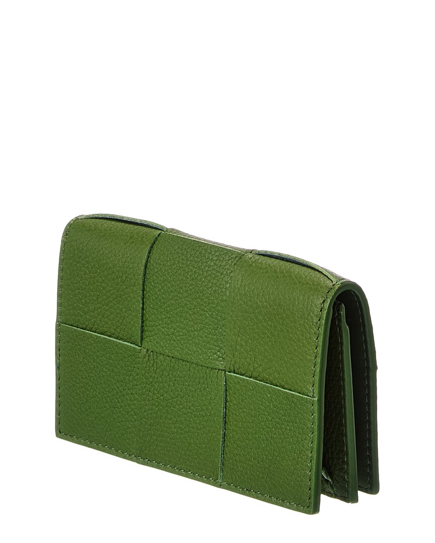 Bottega Veneta Bottega Veneta Maxi Intrecciato Leather Business Card Case