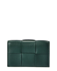 Bottega Veneta Bottega Veneta Maxi Intrecciato Leather Business Card Case