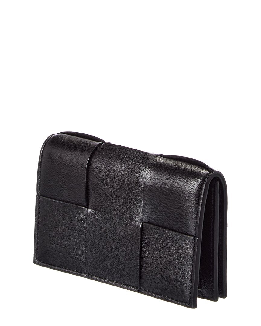 Bottega Veneta Bottega Veneta Maxi Intrecciato Leather Business Card Case