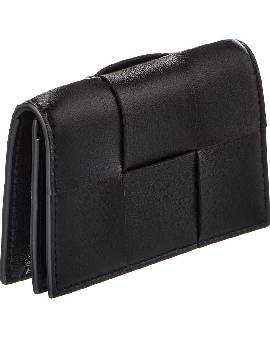 Bottega Veneta Bottega Veneta Maxi Intrecciato Leather Business Card Case