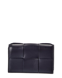 Bottega Veneta Bottega Veneta Maxi Intrecciato Leather Business Card Case