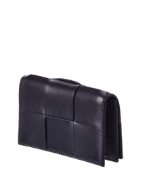 Bottega Veneta Bottega Veneta Maxi Intrecciato Leather Business Card Case