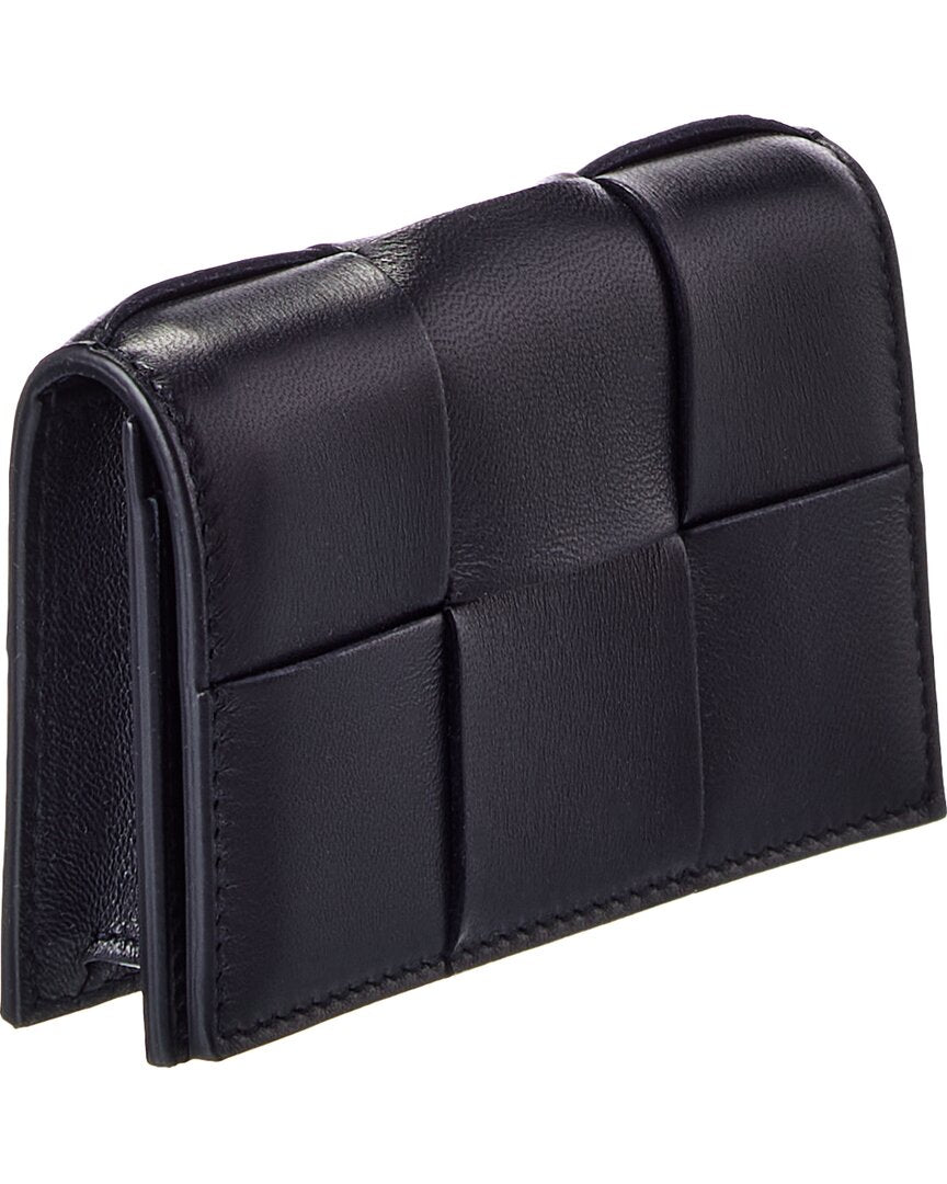 Bottega Veneta Bottega Veneta Maxi Intrecciato Leather Business Card Case