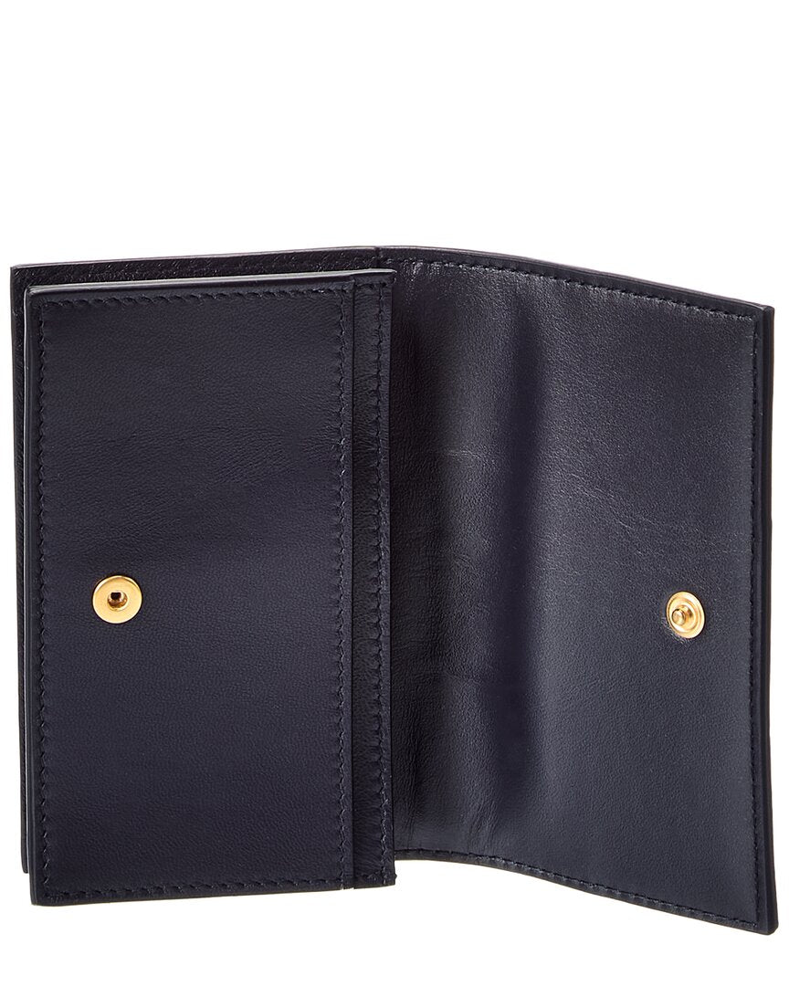 Bottega Veneta Bottega Veneta Maxi Intrecciato Leather Business Card Case