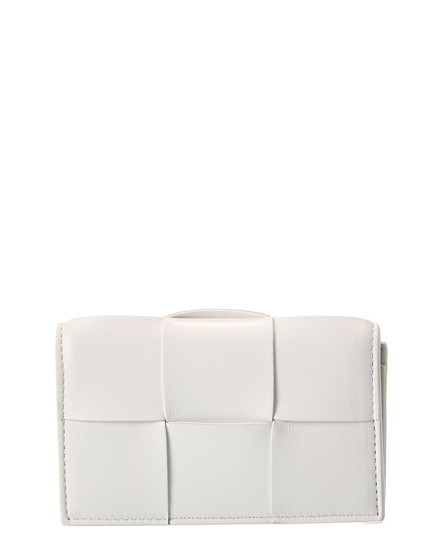 Bottega Veneta Bottega Veneta Maxi Intrecciato Leather Business Card Case