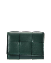 Bottega Veneta Bottega Veneta Envelope Small Intreccio Leather Card Case